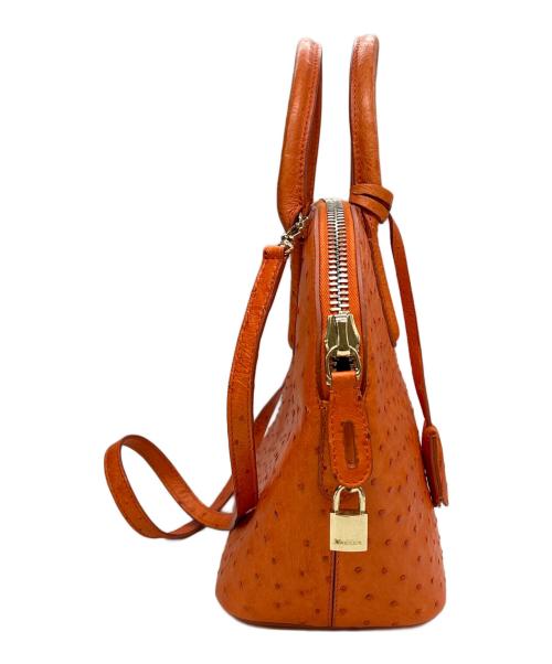 MaxMara（マックスマーラ）MaxMara (マックスマーラ) 2WAYバッグ ブラウンの古着・服飾アイテム