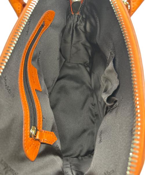 MaxMara（マックスマーラ）MaxMara (マックスマーラ) 2WAYバッグ ブラウンの古着・服飾アイテム