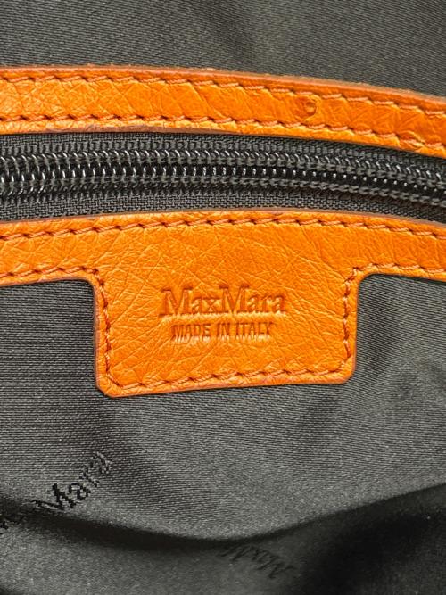 MaxMara（マックスマーラ）MaxMara (マックスマーラ) 2WAYバッグ ブラウンの古着・服飾アイテム