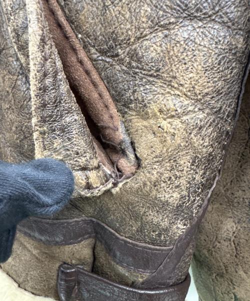 SCHOTT BROS.（ショット）SCHOTT BROS. (ショット) B-3フライトジャケット ブラウン サイズ:40の古着・服飾アイテム