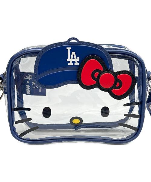HELLO KITTY（ハローキティ）HELLO KITTY (ハローキティ) ロサンゼルス・ドジャース (ロサンゼルス・ドジャース) ビニールバッグ コインケース ブルーの古着・服飾アイテム
