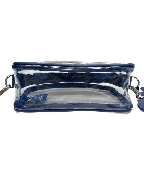 HELLO KITTY（ハローキティ）HELLO KITTY (ハローキティ) ロサンゼルス・ドジャース (ロサンゼルス・ドジャース) ビニールバッグ コインケース ブルーの古着・服飾アイテム