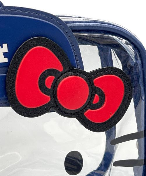HELLO KITTY（ハローキティ）HELLO KITTY (ハローキティ) ロサンゼルス・ドジャース (ロサンゼルス・ドジャース) ビニールバッグ コインケース ブルーの古着・服飾アイテム