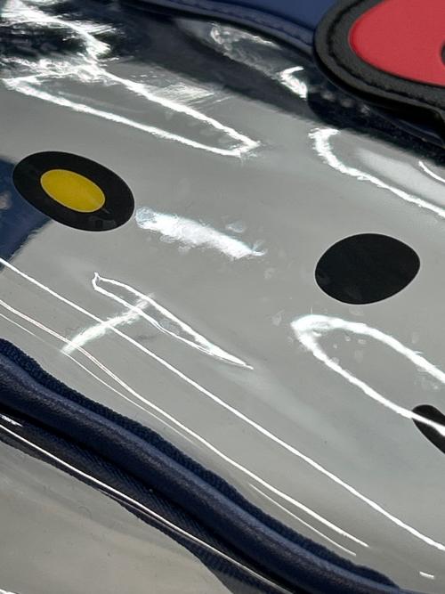 HELLO KITTY（ハローキティ）HELLO KITTY (ハローキティ) ロサンゼルス・ドジャース (ロサンゼルス・ドジャース) ビニールバッグ コインケース ブルーの古着・服飾アイテム