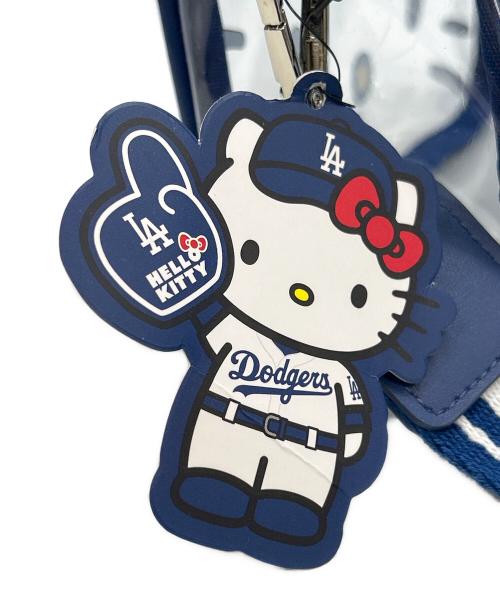HELLO KITTY（ハローキティ）HELLO KITTY (ハローキティ) ロサンゼルス・ドジャース (ロサンゼルス・ドジャース) ビニールバッグ コインケース ブルーの古着・服飾アイテム