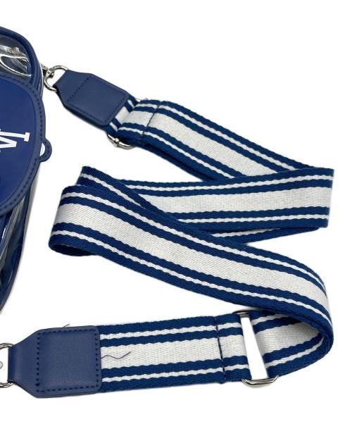 HELLO KITTY（ハローキティ）HELLO KITTY (ハローキティ) ロサンゼルス・ドジャース (ロサンゼルス・ドジャース) ビニールバッグ コインケース ブルーの古着・服飾アイテム