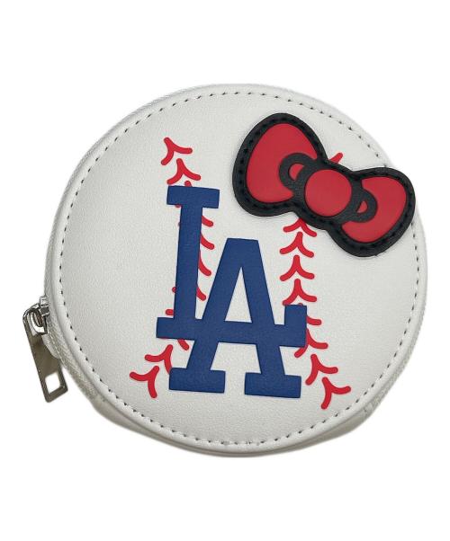 HELLO KITTY（ハローキティ）HELLO KITTY (ハローキティ) ロサンゼルス・ドジャース (ロサンゼルス・ドジャース) ビニールバッグ コインケース ブルーの古着・服飾アイテム