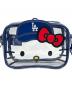 HELLO KITTY (ハローキティ) ロサンゼルス・ドジャース (ロサンゼルス・ドジャース) ビニールバッグ コインケース ブルー：8000円