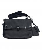 PELLE MORBIDAペッレモルビダ）の古着「ショルダーバッグ Maiden Voyage クラッチバッグ」｜ブラック