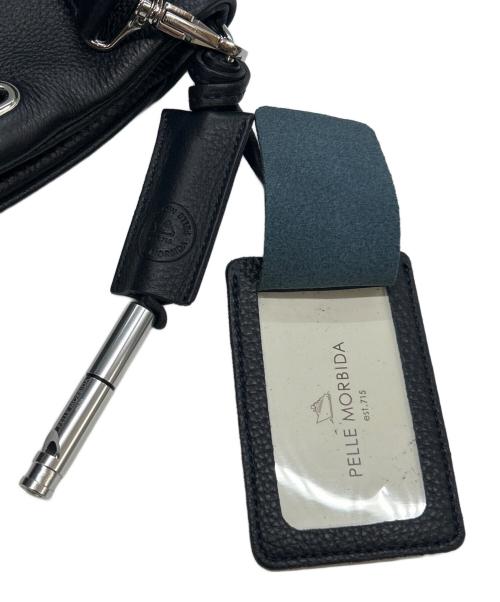 PELLE MORBIDA（ペッレモルビダ）PELLE MORBIDA (ペッレモルビダ) ショルダーバッグ Maiden Voyage クラッチバッグ ブラックの古着・服飾アイテム