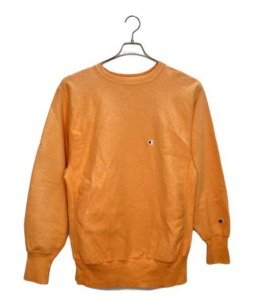 Champion REVERSE WEAVE（チャンピオン リバース ウィーブ）Champion REVERSE WEAVE (チャンピオン リバース ウィーブ) リバースウィーブスウェット オレンジ サイズ:XLの古着・服飾アイテム