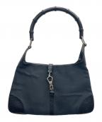 GUCCIグッチ）の古着「ジャッキーハンドバッグ」｜ブラック