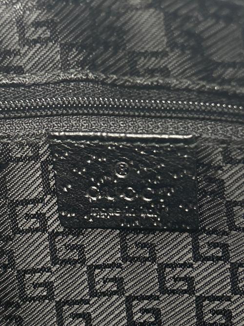 GUCCI（グッチ）GUCCI (グッチ) ジャッキーハンドバッグ ブラックの古着・服飾アイテム