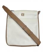 LOEWEロエベ）の古着「ショルダーバッグ」｜ホワイト×ブラウン