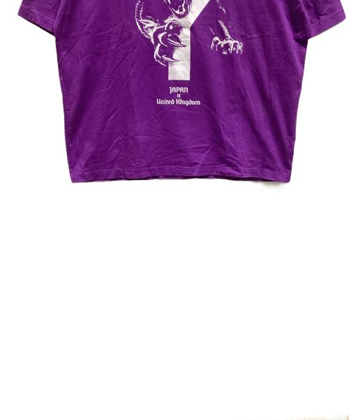 Lyft（リフト）Lyft (リフト) 半袖Tシャツ パープル サイズ:Lの古着・服飾アイテム