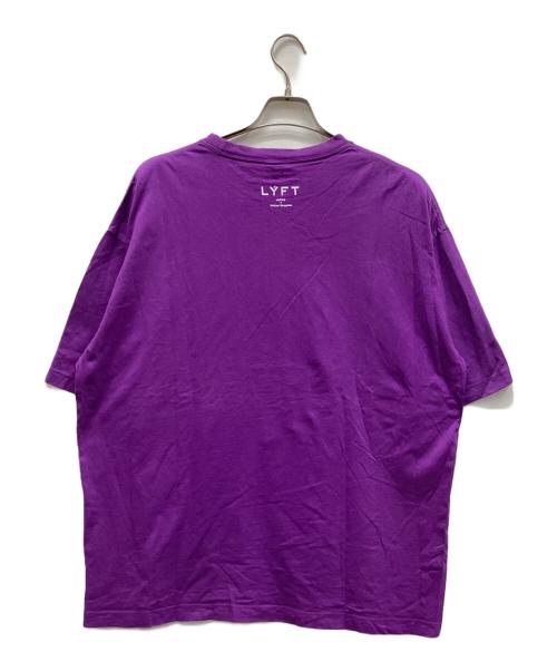 Lyft（リフト）Lyft (リフト) 半袖Tシャツ パープル サイズ:Lの古着・服飾アイテム