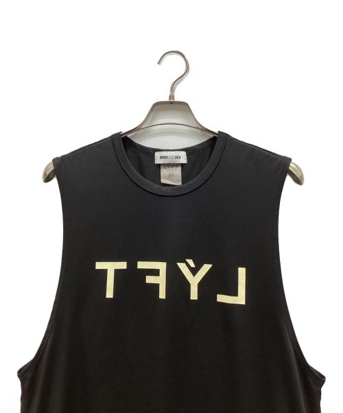 Lyft（リフト）Lyft (リフト) WIND AND SEA (ウィンダンシー) ノースリーブカットソー ブラック サイズ:Mの古着・服飾アイテム