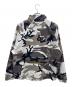 SUPREME (シュプリーム) Contrast Zip Track Jacket グレー×ホワイト サイズ:M：20000円