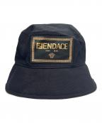 FENDI×VERSACEフェンディ×ヴェルサーチェ）の古着「バケットハット fendace フェンダーチェ」｜ブラック