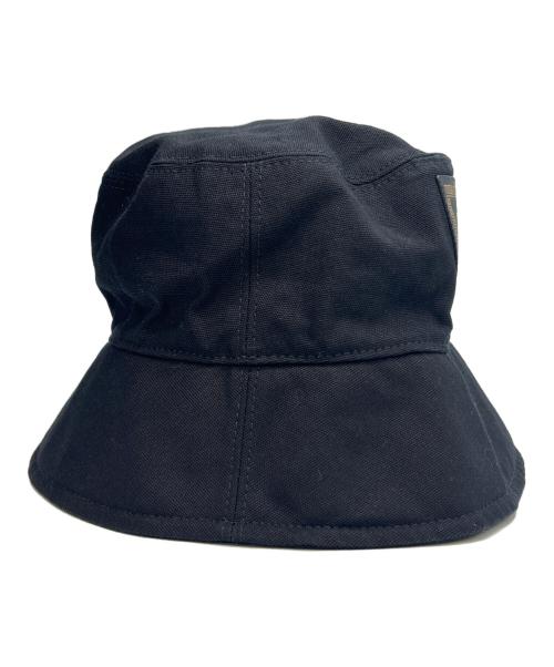FENDI（フェンディ）FENDI (フェンディ) VERSACE (ヴェルサーチェ) バケットハット fendace フェンダーチェ ブラック サイズ:Mの古着・服飾アイテム