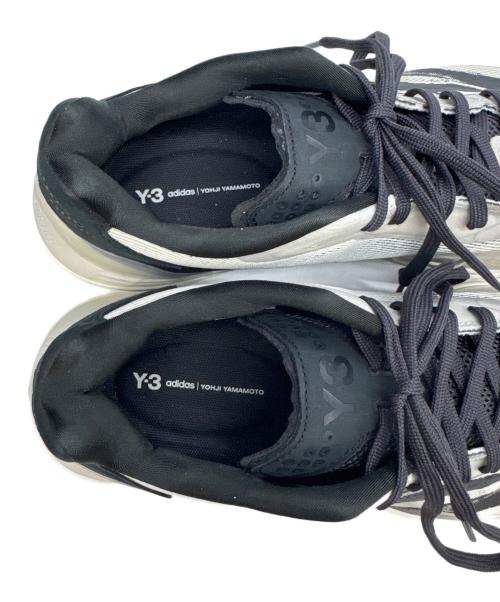 Y-3（ワイスリー）Y-3 (ワイスリー) Defiant Speed 2 Tennis Shoes ホワイト×ブラック サイズ:26の古着・服飾アイテム