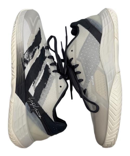 Y-3（ワイスリー）Y-3 (ワイスリー) Defiant Speed 2 Tennis Shoes ホワイト×ブラック サイズ:26の古着・服飾アイテム