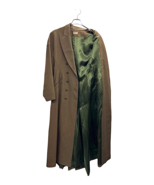 ALAIA（アライア）ALAIA (アライア) ウールコート グリーン サイズ:40の古着・服飾アイテム
