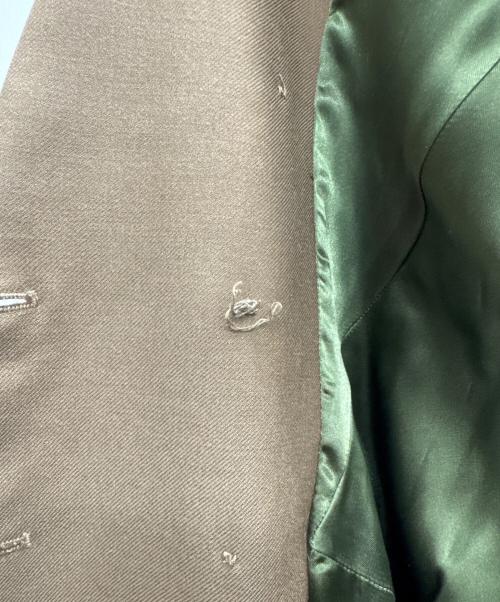 ALAIA（アライア）ALAIA (アライア) ウールコート グリーン サイズ:40の古着・服飾アイテム