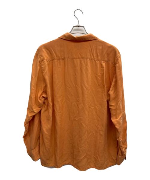 WACKO MARIA（ワコマリア）WACKO MARIA (ワコマリア) 50'S OPEN COLLAR SHIRT オレンジ サイズ:Lの古着・服飾アイテム