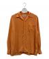 WACKO MARIA（ワコマリア）の古着「50'S OPEN COLLAR SHIRT」｜オレンジ