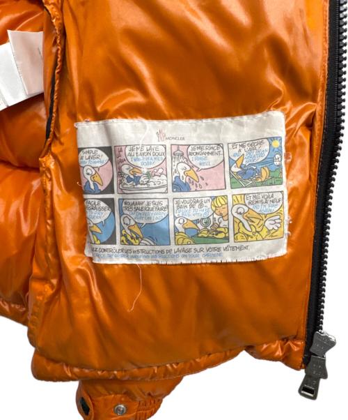 MONCLER（モンクレール）MONCLER (モンクレール) MONTBELIARD オレンジ サイズ:1の古着・服飾アイテム