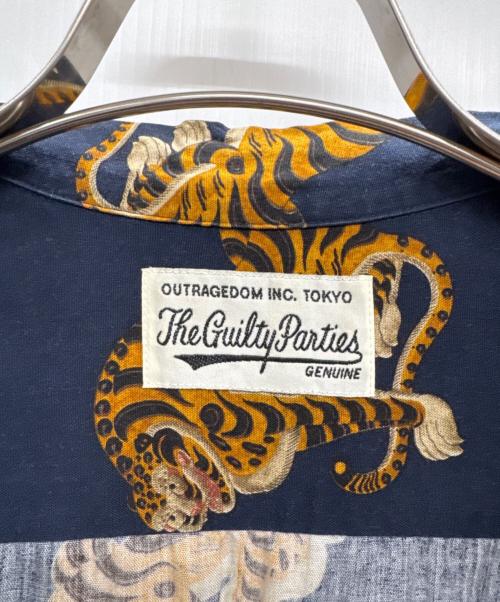 WACKO MARIA（ワコマリア）WACKO MARIA (ワコマリア) タイガーハワイアンシャツ ネイビー サイズ:Sの古着・服飾アイテム