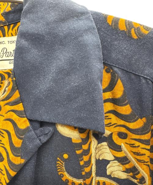 WACKO MARIA（ワコマリア）WACKO MARIA (ワコマリア) タイガーハワイアンシャツ ネイビー サイズ:Sの古着・服飾アイテム