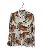 WACKO MARIAワコマリア）の古着「TIM LEHIハワイアンシャツ」｜ホワイト