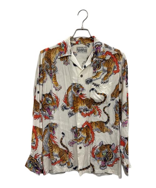 WACKO MARIA（ワコマリア）WACKO MARIA (ワコマリア) TIM LEHIハワイアンシャツ ホワイト サイズ:Mの古着・服飾アイテム