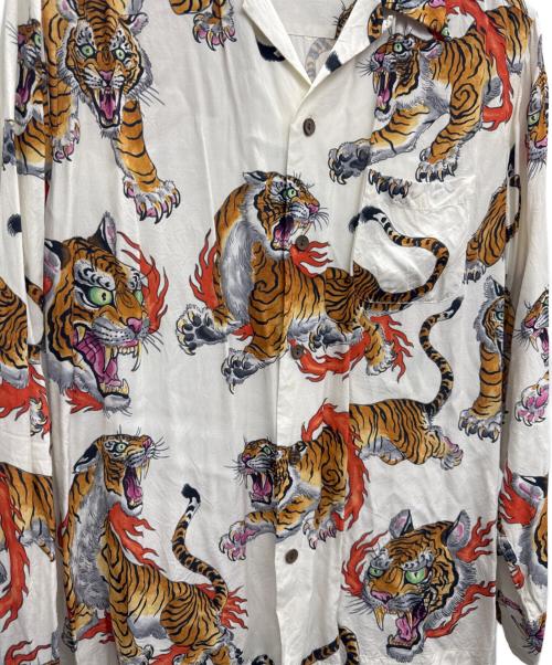 WACKO MARIA（ワコマリア）WACKO MARIA (ワコマリア) TIM LEHIハワイアンシャツ ホワイト サイズ:Mの古着・服飾アイテム