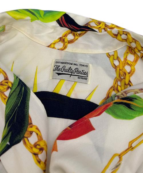 WACKO MARIA（ワコマリア）WACKO MARIA (ワコマリア) CHAINS MARIA HAWAIIAN SHIRT ホワイト サイズ:Mの古着・服飾アイテム