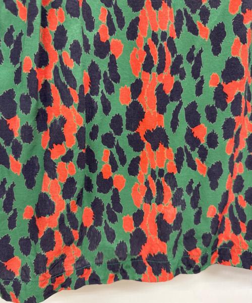 WACKO MARIA（ワコマリア）WACKO MARIA (ワコマリア) LEOPARD HAWAIIAN SHIRT グリーン×レッド サイズ:Mの古着・服飾アイテム