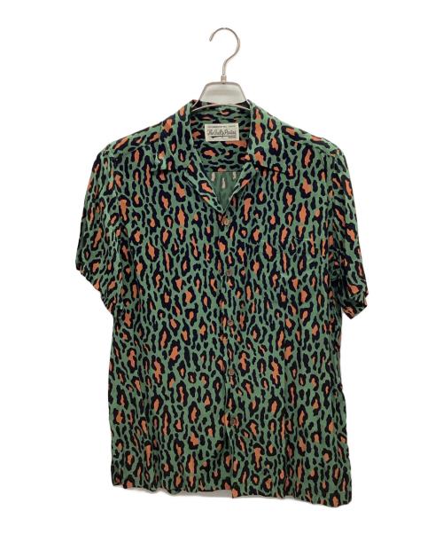 WACKO MARIA（ワコマリア）WACKO MARIA (ワコマリア) ハワイアンシャツ グリーン×ベージュ サイズ:Mの古着・服飾アイテム
