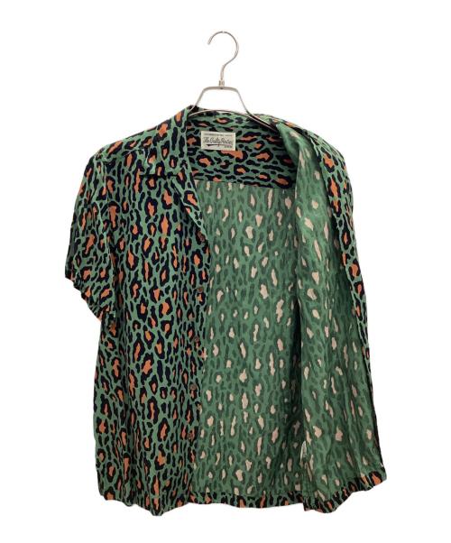 WACKO MARIA（ワコマリア）WACKO MARIA (ワコマリア) ハワイアンシャツ グリーン×ベージュ サイズ:Mの古着・服飾アイテム