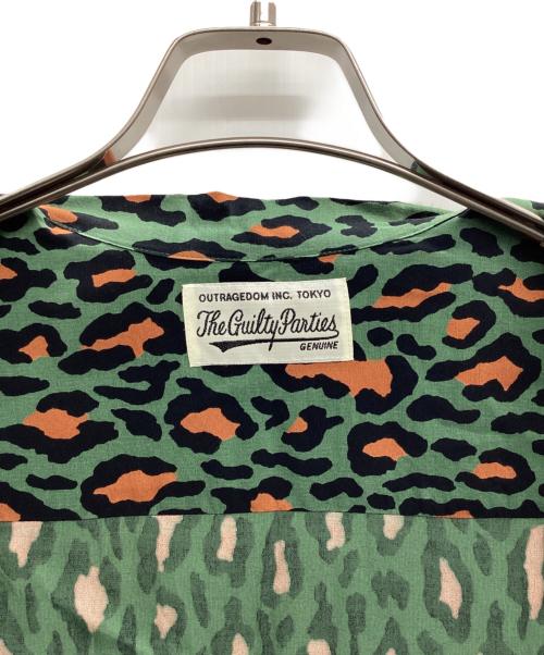 WACKO MARIA（ワコマリア）WACKO MARIA (ワコマリア) ハワイアンシャツ グリーン×ベージュ サイズ:Mの古着・服飾アイテム