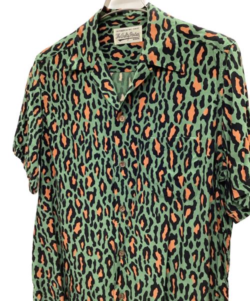 WACKO MARIA（ワコマリア）WACKO MARIA (ワコマリア) ハワイアンシャツ グリーン×ベージュ サイズ:Mの古着・服飾アイテム