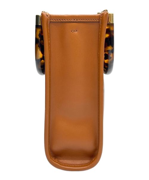 FENDI（フェンディ）FENDI (フェンディ) MINI SUNSHINE SHOPPER ブラウンの古着・服飾アイテム