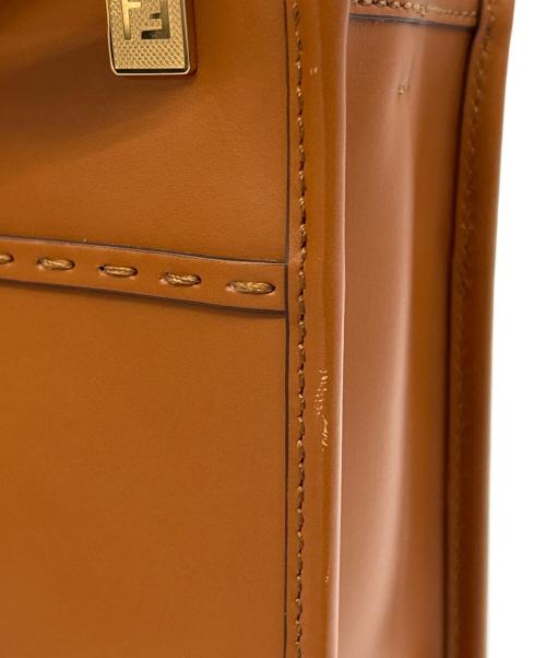 FENDI（フェンディ）FENDI (フェンディ) MINI SUNSHINE SHOPPER ブラウンの古着・服飾アイテム