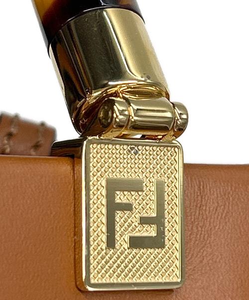 FENDI（フェンディ）FENDI (フェンディ) MINI SUNSHINE SHOPPER ブラウンの古着・服飾アイテム