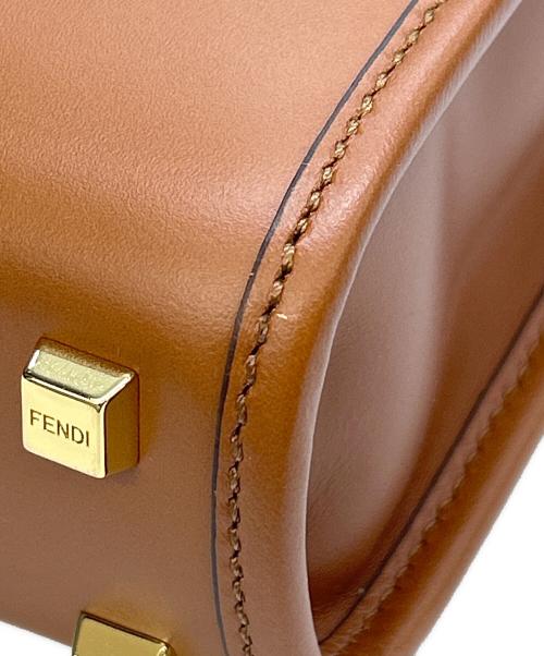 FENDI（フェンディ）FENDI (フェンディ) MINI SUNSHINE SHOPPER ブラウンの古着・服飾アイテム