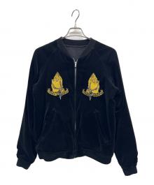 RUDE GALLERY（ルードギャラリー）の古着「ベロアジャケット」｜ブラック