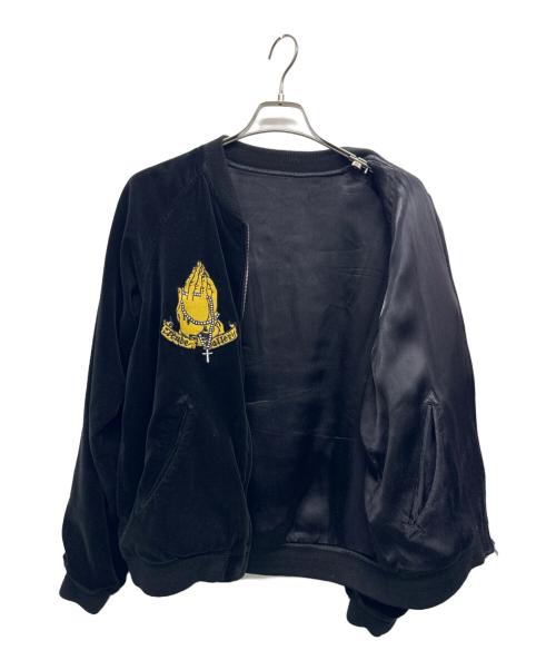 RUDE GALLERY（ルードギャラリー）RUDE GALLERY (ルードギャラリー) ベロアジャケット ブラック サイズ:3の古着・服飾アイテム