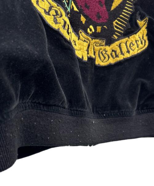 RUDE GALLERY（ルードギャラリー）RUDE GALLERY (ルードギャラリー) ベロアジャケット ブラック サイズ:3の古着・服飾アイテム