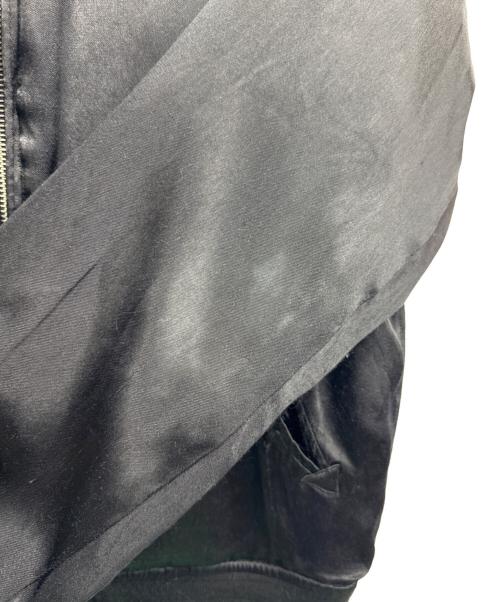 RUDE GALLERY（ルードギャラリー）RUDE GALLERY (ルードギャラリー) ベロアジャケット ブラック サイズ:3の古着・服飾アイテム